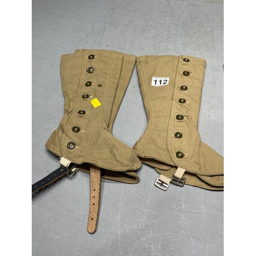 112 - 3 Pair WW2 ATS mosquito splats dated 1944