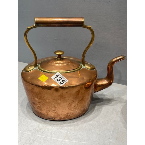 135 - 2 Copper kettles