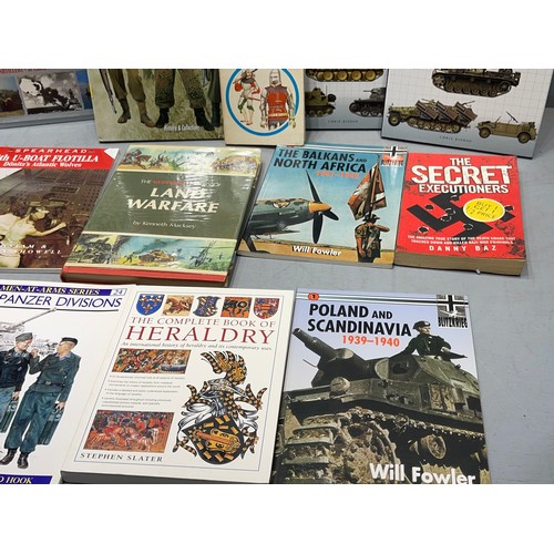 154 - Box books WW2 etc