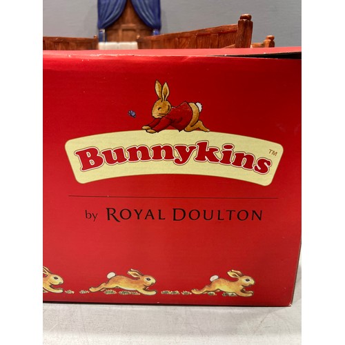 215 - Royal doulton bunnykins Tudor base collection