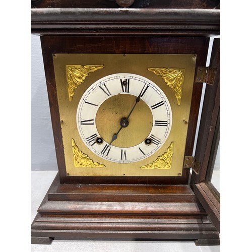 244 - Victorian ansonia mantle clock no key