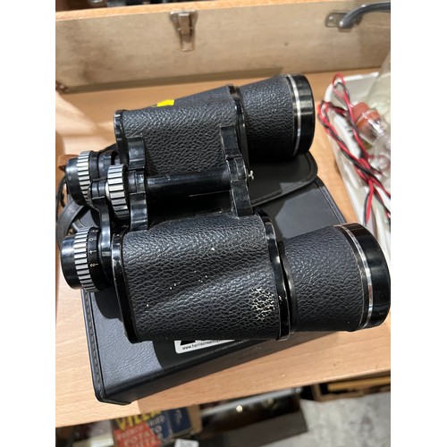 299 - 2 Pair binoculars one cased