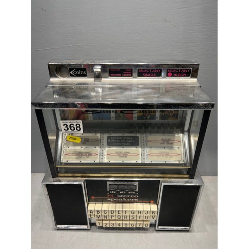 368 - Small seeburg consolette juke box