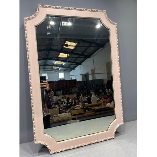 417 - Large painted mirror