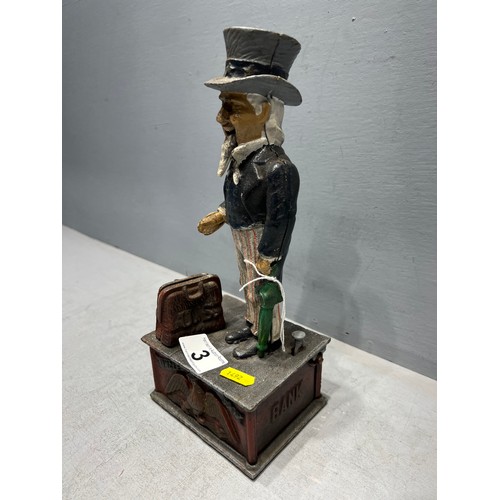 3 - Uncle Sam money bank inc money