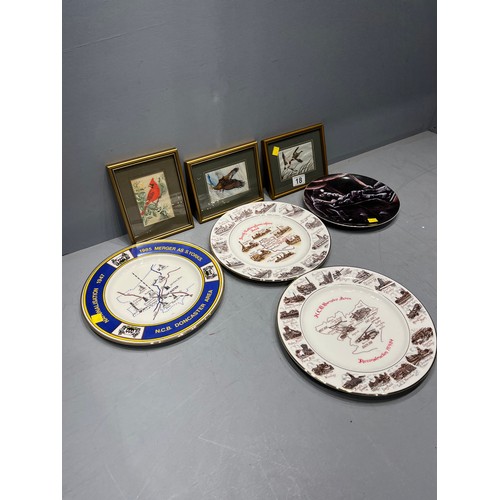 18 - Cash silk pictures + miners plates