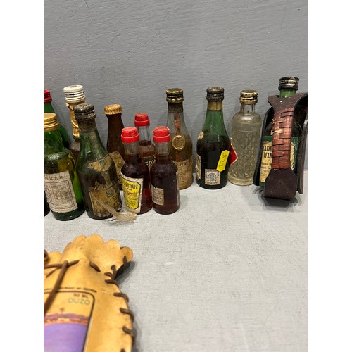 41 - Quantity miniature bottles