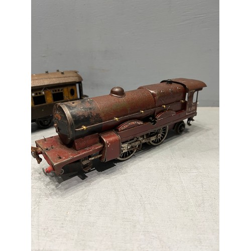 155 - Vintage tin plate train