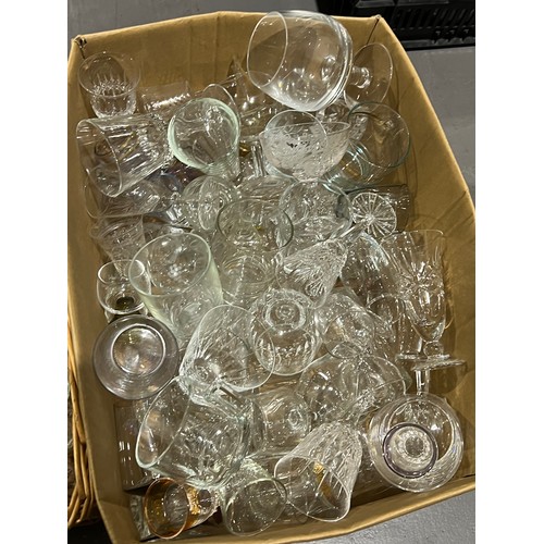 195 - 3 Box's of glass ware