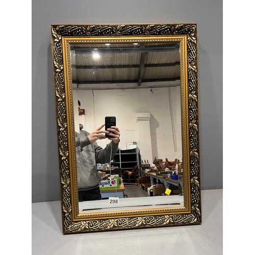 298 - Gilt frame mirror