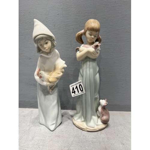 410 - 2 Lladro figurines