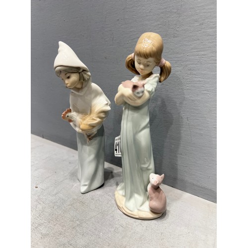 410 - 2 Lladro figurines