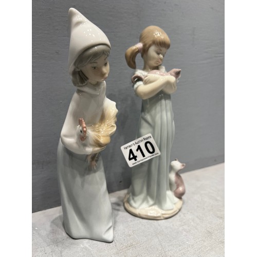 410 - 2 Lladro figurines