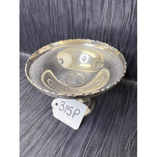 315P - Silver bowl 52g