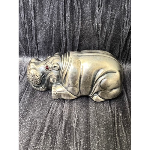 321 - Russian silver hippo 77g