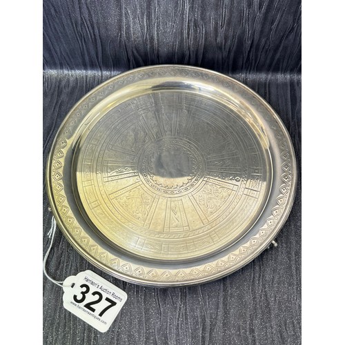 327 - Silver tray 284g