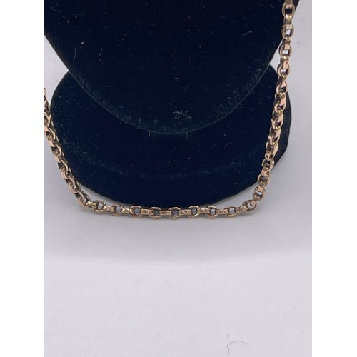 475 - 9ct Gold chain 18