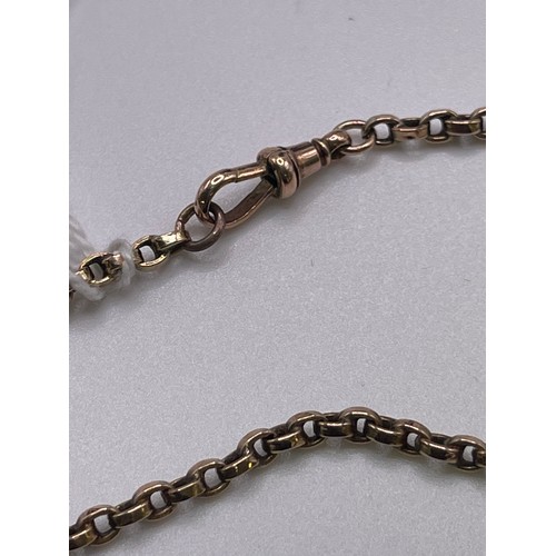 475 - 9ct Gold chain 18