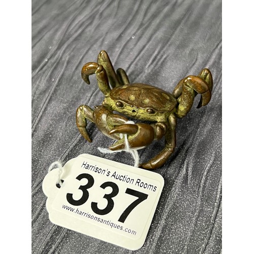 337 - Japanese bronze crab