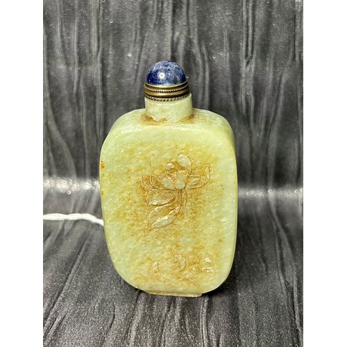 340 - Jade snuff bottle