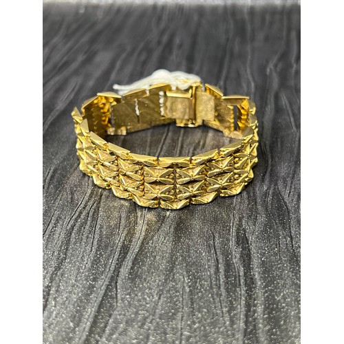 441 - 18ct Gold Bracelet 37.1g