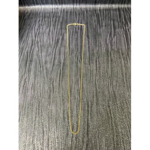 449 - 9ct Gold chain 18.5