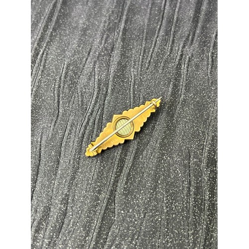 456 - Edwardian 9ct Gold vintage brooch 1.8g