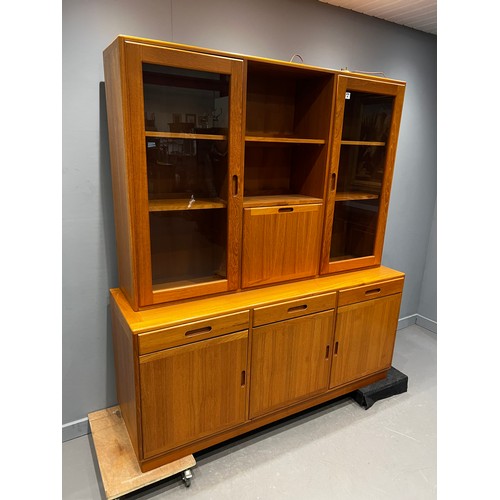 690A - Danish mid century wall unit