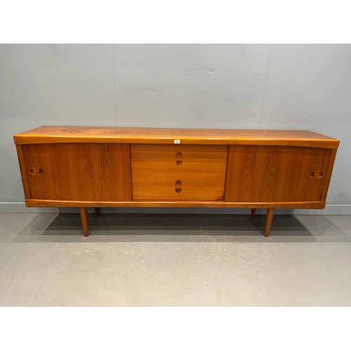 2 - Danish teak sideboard by H.W Klein for bramin 89