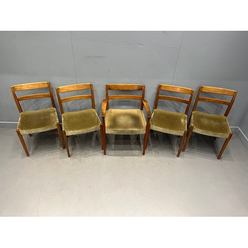 9 - 5 Mid Century Swedish chairs by Nils Jonsson for Troeds