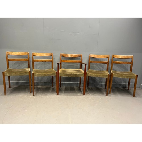 9 - 5 Mid Century Swedish chairs by Nils Jonsson for Troeds