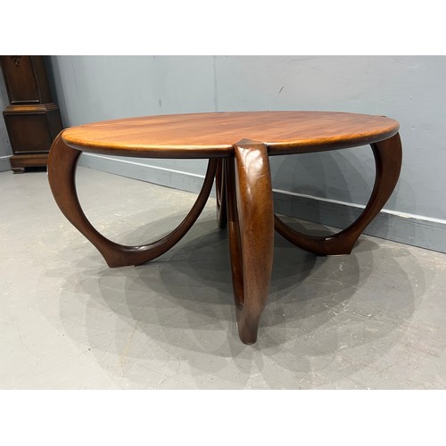 11 - Rare teak Mid Century coffee table.
Danish design
32