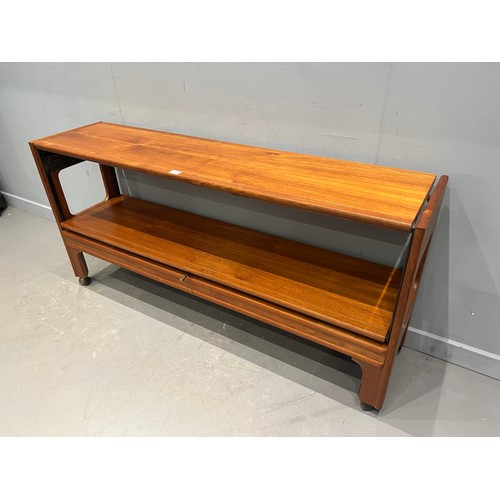 17 - Mid Century teak Dumb waiter