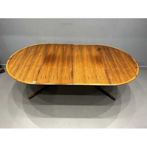 22 - Danish extending dining table by Dyrlund