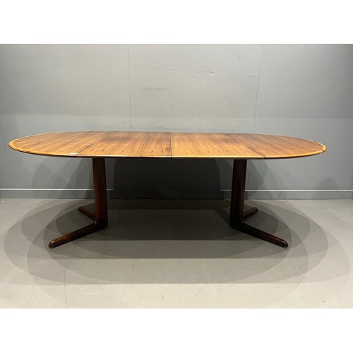 22 - Danish extending dining table by Dyrlund