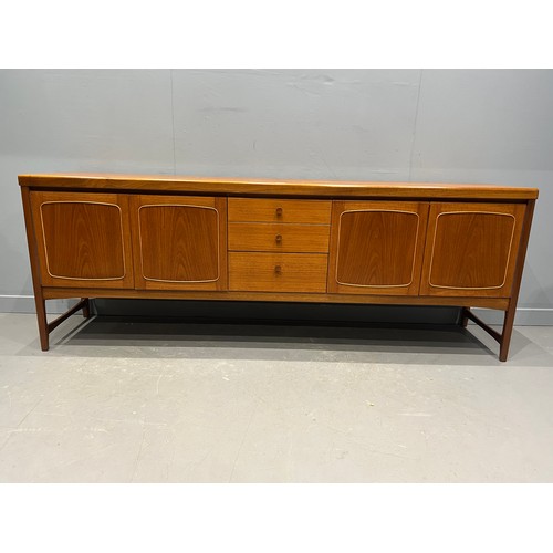 26 - Mid Century teak sideboard Nathan Squares very clean good colour