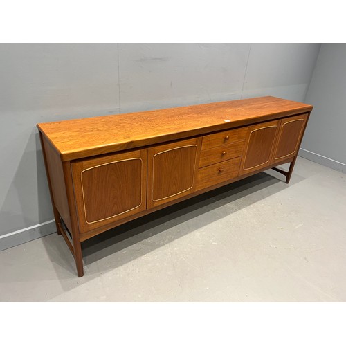 26 - Mid Century teak sideboard Nathan Squares very clean good colour