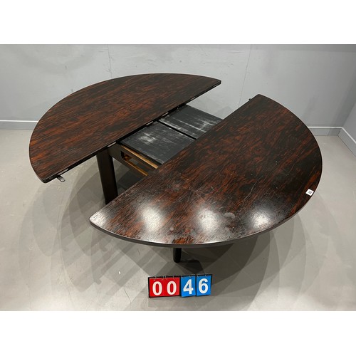 46 - Rare mid century unusual metamorphic dining table very stylish check pictures impressive