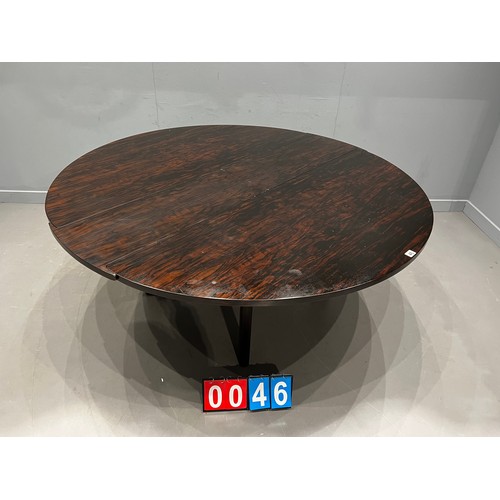 46 - Rare mid century unusual metamorphic dining table very stylish check pictures impressive