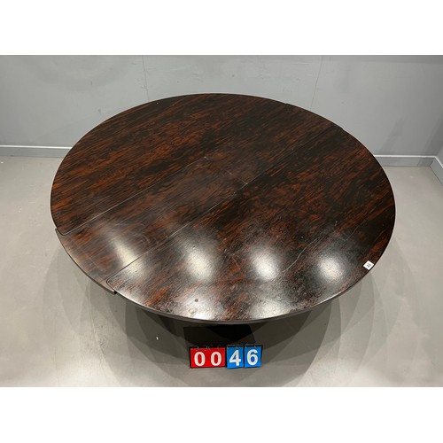 46 - Rare mid century unusual metamorphic dining table very stylish check pictures impressive