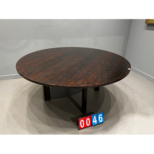 46 - Rare mid century unusual metamorphic dining table very stylish check pictures impressive