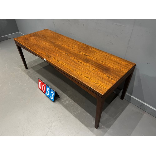 53 - Danish mid century teak coffee table