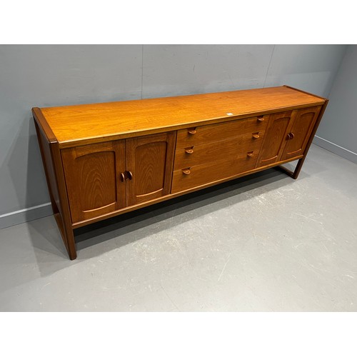 66 - Rare British mid century teak sideboard by 'nathan'