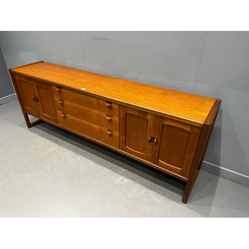 66 - Rare British mid century teak sideboard by 'nathan'