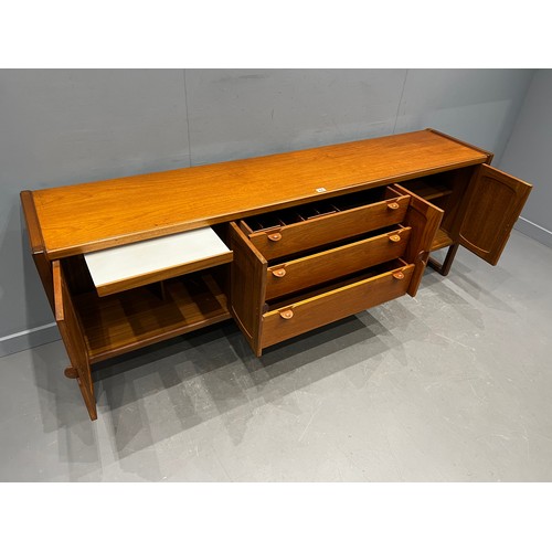 66 - Rare British mid century teak sideboard by 'nathan'