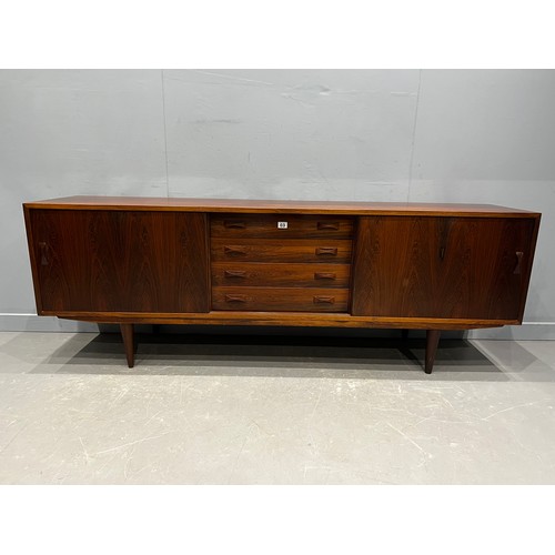 69 - Danish rosewood sideboard by clausen & son