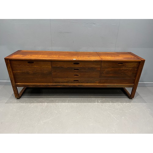 76 - Rosewood mid century sideboard by gunther hoffstead for uniflex