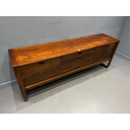 76 - Rosewood mid century sideboard by gunther hoffstead for uniflex