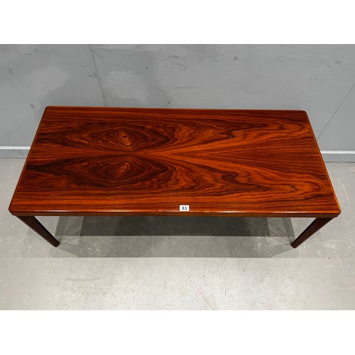 83 - Danish Mid century coffee table by vejle stole for mobelfabrik