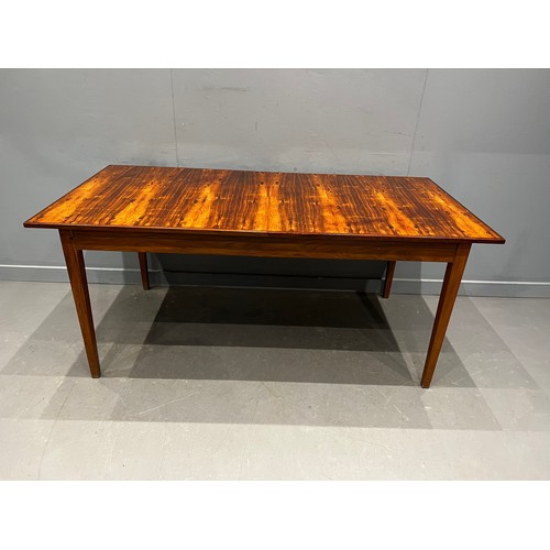 88 - Rosewood mid century extending dining table by Archie Shine